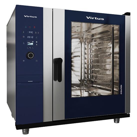 Hetelucht-/Stoomoven | EVOLUTION | 10 Niveaus (2/1 GN) |, Zakelijke goederen, Horeca | Keukenapparatuur, Nieuw in verpakking, Verzenden