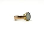 Ring - 18 karaat Geel goud, Roségoud Opaal
