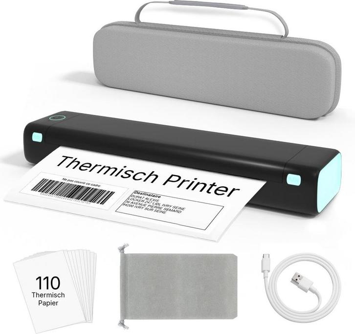 Thermische A4 Printer Tattoo Sjabloon &amp; Verzendlabel, Computers en Software, Overige Computers en Software, Zo goed als nieuw