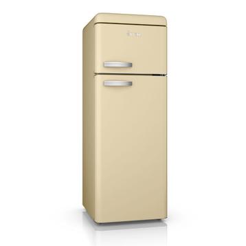 Swan Sr11010cne Retro Koel-vriescombinatie 150cm, Ophalen of Verzenden