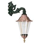 Buitenverlichting wand rond Buitenlamp Hoorn hang M, Nieuw, Verzenden