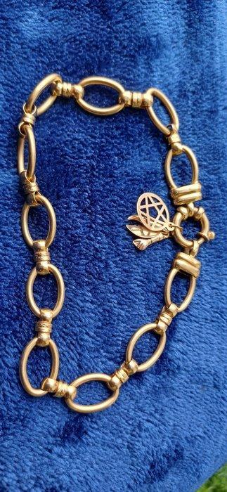 Armband - 19.2 kt. Geel goud, Handtassen en Accessoires, Antieke sieraden