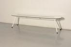 Lonc Alowha designbankje, wit / wit, 200 x 40 cm, Huis en Inrichting, Ophalen of Verzenden, Gebruikt