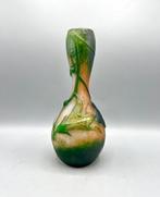 Daum Nancy - Vase - Coloquinte en fleurs - Cristal - Soufflé, Antiek en Kunst