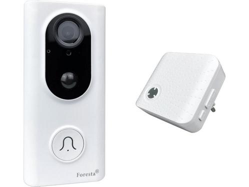 Foresta® Video deurbel – WhiteVI Edition - bewegingssensor, Huis en Inrichting, Woonaccessoires | Overige, Nieuw, Verzenden
