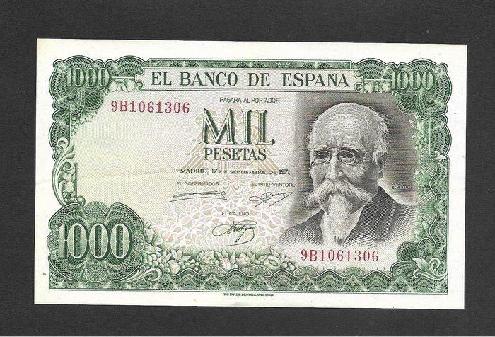 Spanje. - 2 x 1000 - various dates - (incl. replacement), Postzegels en Munten, Bankbiljetten | Europa | Niet-Eurobiljetten