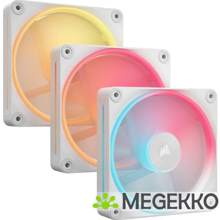 Corsair iCUE LINK LX120-R RGB Reverse Blade White, Informatique & Logiciels, Refroidisseurs d'ordinateur, Envoi