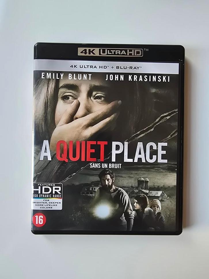 A QUIET PLACE (4K ULTRA HD + BLURAY), Cd's en Dvd's, Blu-ray, Gebruikt