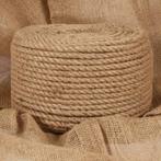 vidaXL Touw 25 m lang 14 mm dik jute, Verzenden, Nieuw
