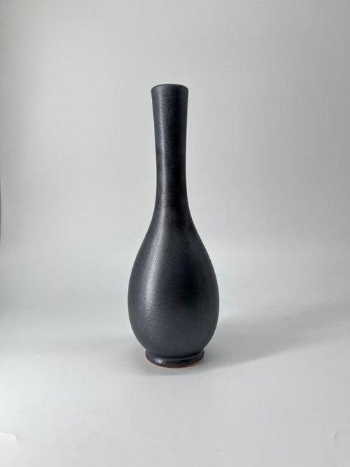 Vaas - Kraanhalssingerechte Bloempot met Enkel Bloem,, Antiek en Kunst, Antiek | Overige Antiek