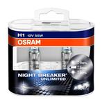 Osram H1 Night Breaker UNLIMITED 12V 55W Set, Ophalen of Verzenden