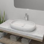 vidaXL Lavabo de salle de bain avec mitigeur Céramique, Verzenden