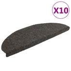 vidaXL Trapmatten zelfklevend 10 st 65x21x4 cm naaldvilt, Verzenden, Nieuw