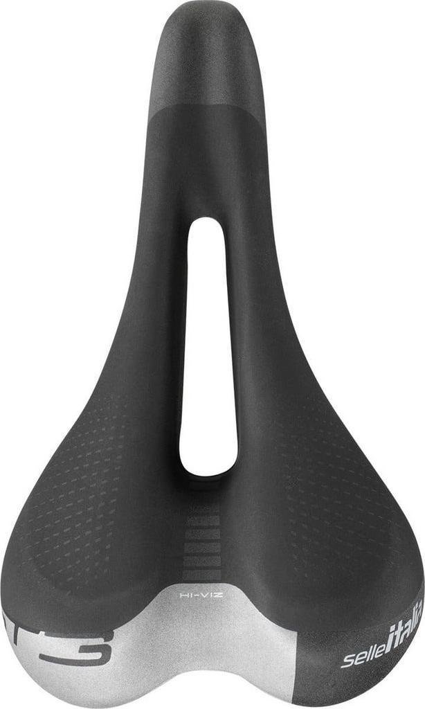 Selle Italia zadel ST3 SuperFlow zwart S3, Fietsen en Brommers, Fietsaccessoires | Overige Fietsaccessoires, Zo goed als nieuw