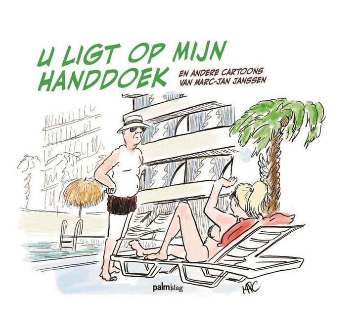 U ligt op mijn handdoek 9789493245648 Marc-Jan Janssen, Boeken, Stripverhalen, Zo goed als nieuw, Verzenden