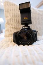 Canon EOS 1000FN + EF 28-80mm + flash Analoge camera, Audio, Tv en Foto, Nieuw