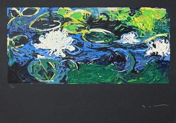 Mario Schifano (1934-1998) - Gigli d’acqua