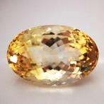 Zonder Minimumprijs Citrien - 30.19 ct - Antwerp Laboratory, Handtassen en Accessoires, Edelstenen, Nieuw