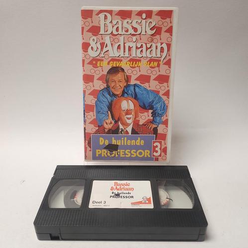 Bassie & Adriaan de Huilende Professor 3 VHS, Cd's en Dvd's, VHS | Kinderen en Jeugd, Zo goed als nieuw, Ophalen of Verzenden