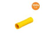 Doorverbinder Geïsoleerd Geel (4-6mm) 100 Stuks, Ophalen of Verzenden, Nieuw