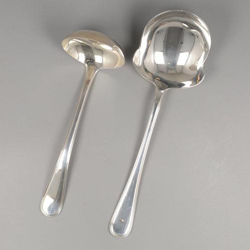 van Kempen & Begeer model 1069 Prinses Juslepel & - Cuillère, Antiek en Kunst, Antiek | Zilver en Goud