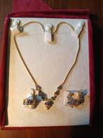 Ensemble de bijoux 3 pièces - 18 carats Or jaune Saphir