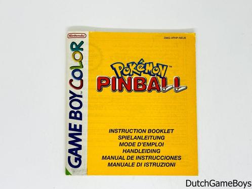 Gameboy Color - Pokemon Pinball - NEU6 - Manual, Consoles de jeu & Jeux vidéo, Jeux | Nintendo Game Boy, Envoi