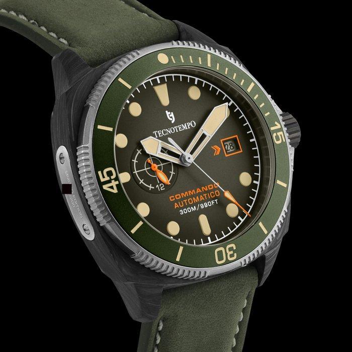 Tecnotempo - Commando Forged Carbon & Titanium - Automatic, Bijoux, Sacs & Beauté, Montres | Hommes