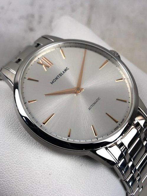 Montblanc - Heritage Spirit Automatic Steel - 110696 - Heren, Handtassen en Accessoires, Horloges | Heren