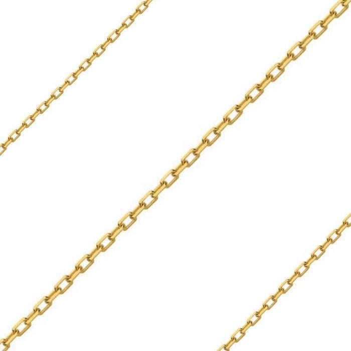 Handmade - Halsketting - 14 karaat Geel goud - Jezus kruis, Handtassen en Accessoires, Kettingen
