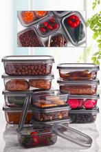 Set van 12 bewaarbakjes Greg | Heritage, Huis en Inrichting, Keuken | Tupperware, Verzenden, Nieuw