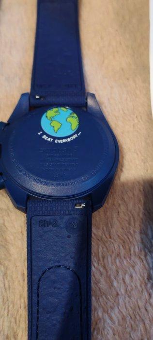 Swatch - Mission to Earthphase Monnshine gold - Zonder, Handtassen en Accessoires, Horloges | Heren