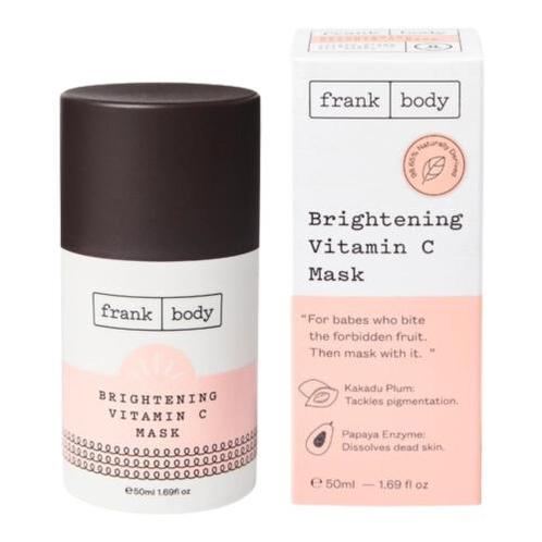 Frank Body Brightening Vitamin C Mask 50ml (Masker), Handtassen en Accessoires, Uiterlijk | Haarverzorging, Nieuw, Verzenden