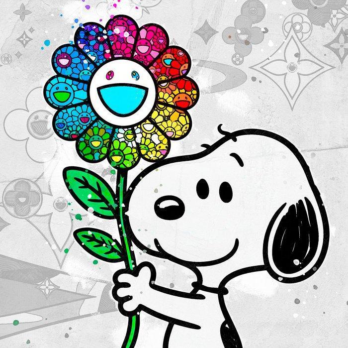 SKE - Rainbow Bloom, Antiek en Kunst, Kunst | Designobjecten