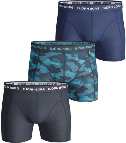 Bjorn Borg Boxershorts 3-Pack Navy maat S Heren