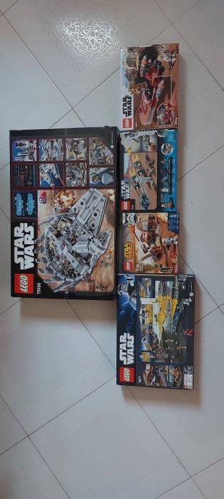 Lego Set - Star Wars - Millenium falcon,str fighters naboo, Kinderen en Baby's, Speelgoed | Duplo en Lego