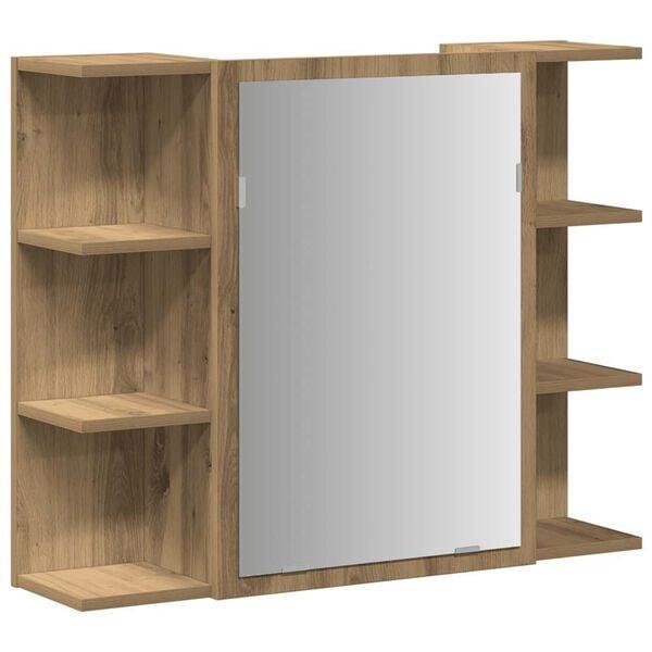 Badkamerkast spiegel 80cm | OP = OP | 55% Voordeel, Huis en Inrichting, Woonaccessoires | Spiegels, Nieuw, Minder dan 100 cm, 75 tot 100 cm