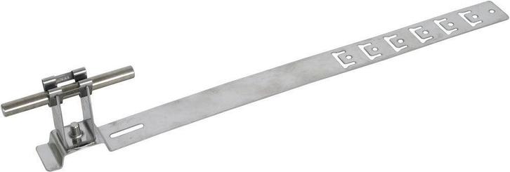 Dehn Roof Conductor Holder Unigrip Stst H20 Rd 8mm L335 V2A, Doe-het-zelf en Bouw, Elektriciteit en Kabels, Verzenden