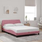 vidaXL Bedframe met hoofdeinde zonder matras 140x200 cm, Verzenden, Nieuw