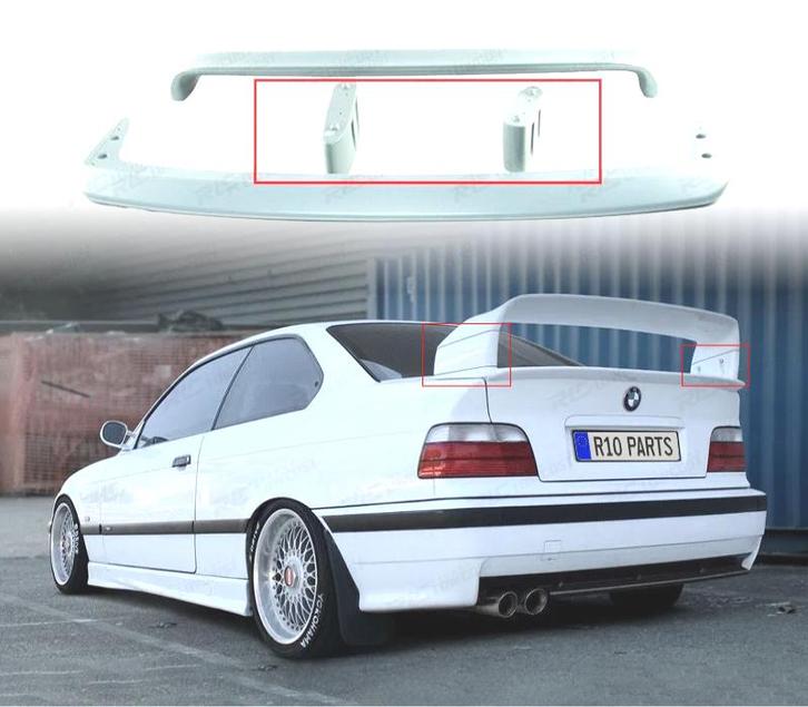 RÉHAUSSEUR AILERON E36 M3 GT ABS, Auto-onderdelen, Carrosserie, Verzenden