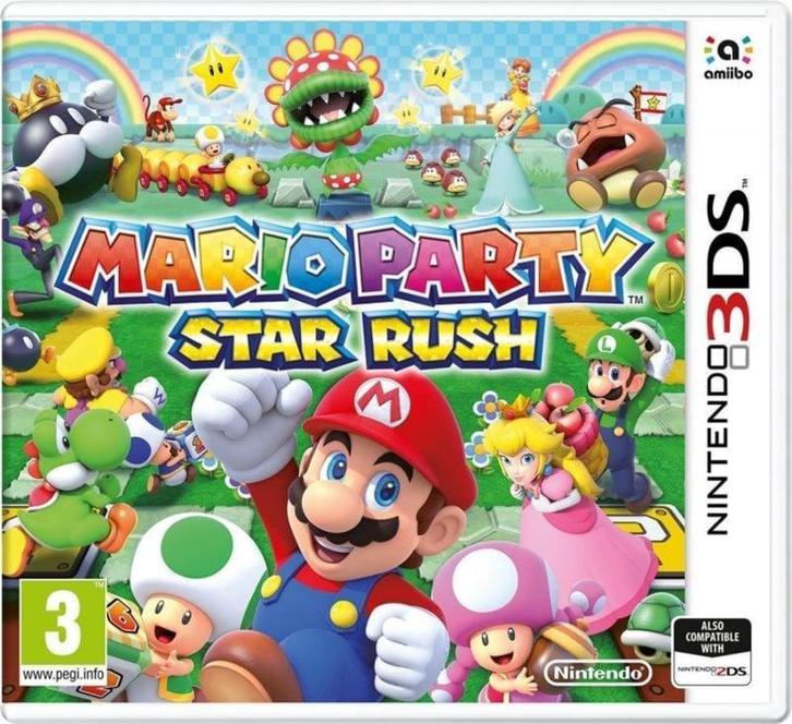 Mario Party Star Rush (3DS Games), Games en Spelcomputers, Games | Nintendo 2DS en 3DS, Zo goed als nieuw, Ophalen of Verzenden