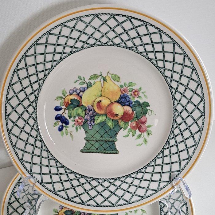 Villeroy & Boch - Ontbijtbord (6) - Basket - Vitroporzellan, Antiek en Kunst, Antiek | Glaswerk en Kristal