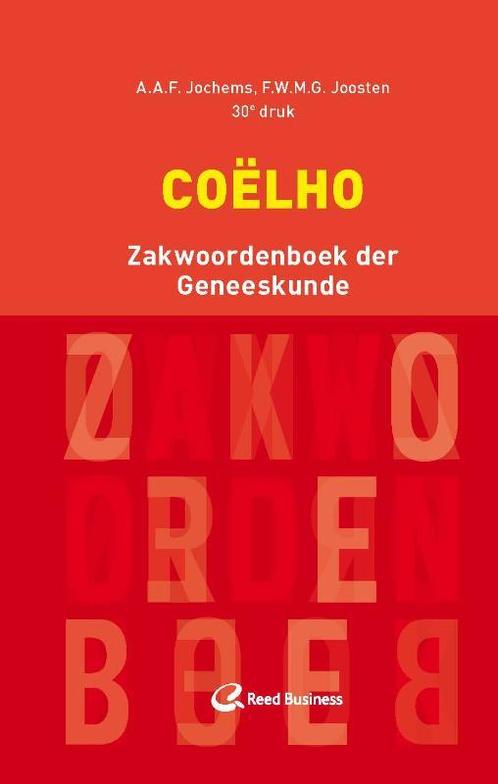 Coelho zakwoordenboek der geneeskunde 9789035233218, Livres, Science, Envoi