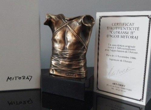 Igor Mitoraj (1944-2014) - sculptuur, Cuirasse II - 13.5 cm, Antiek en Kunst, Antiek | Overige Antiek