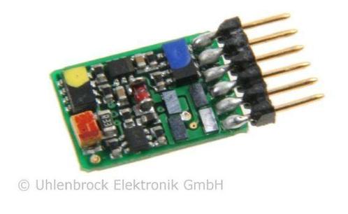 uhlenbrock 73416 N loc-decoder DCC/SX/MM 6-pin NEM-651, Hobby en Vrije tijd, Modeltreinen | N-Spoor, Gelijkstroom, Overige typen