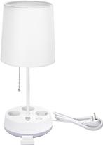 Bureaulamp - Tafellamp - Tafellamp slaapkamer - Wit - Aigost, Verzenden