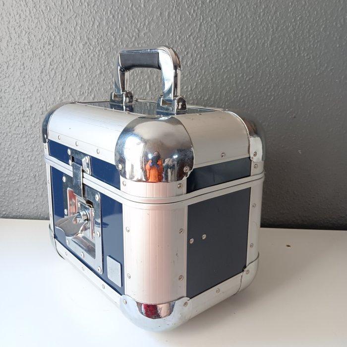 Giannini Hand Box Bag Aluminum Box Bag Flightcase, Antiquités & Art, Curiosités & Brocante