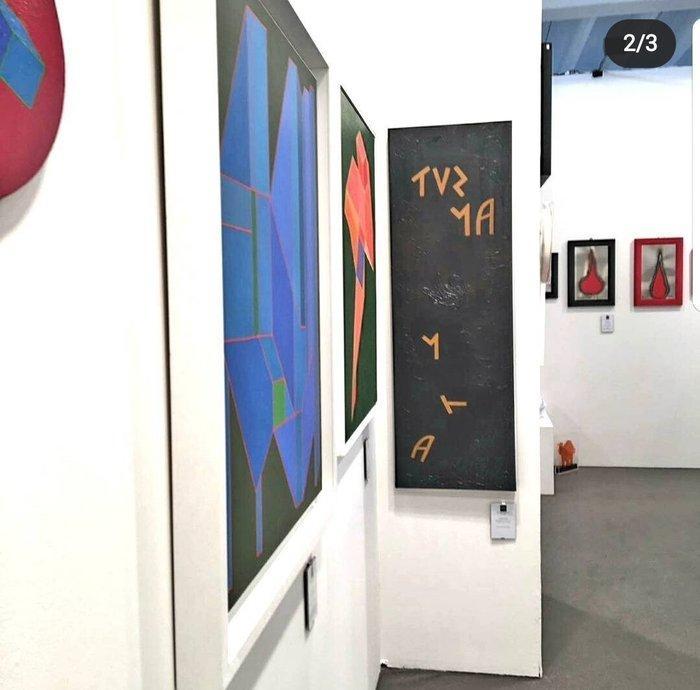 Giorgio Vaiani Lisi - Etruscan Memories - Tusna (Cigno), Antiquités & Art, Art | Peinture | Moderne