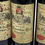1975 Chateau La Croix de Gay - Pomerol - 3 Flessen (0.75, Nieuw