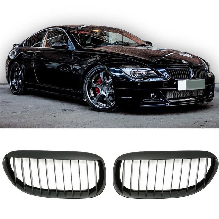 Grille geschikt voor BMW 6-Serie E63 & E64 glans zwart, Auto diversen, Auto-accessoires, Verzenden